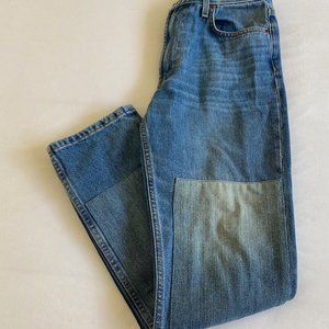 B SIDES Art Jeans Patchwork